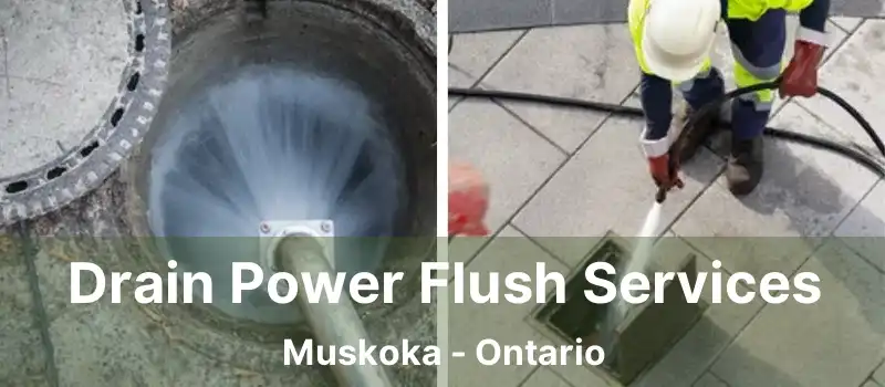  Drain Power Flush Services Muskoka - Ontario