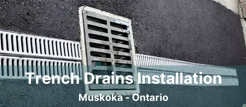  Trench Drains Installation Muskoka - Ontario